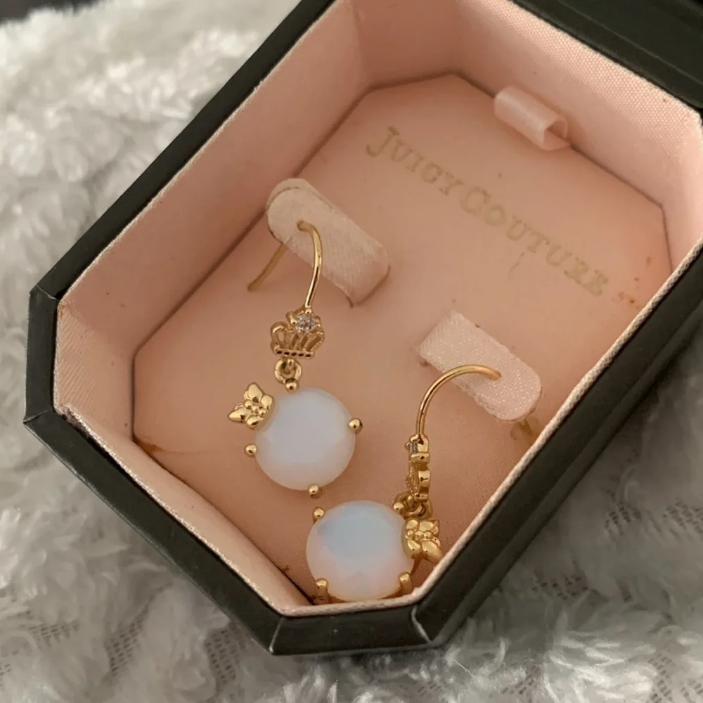 NWT Vintage Juicy Couture E-Butterfly CZ